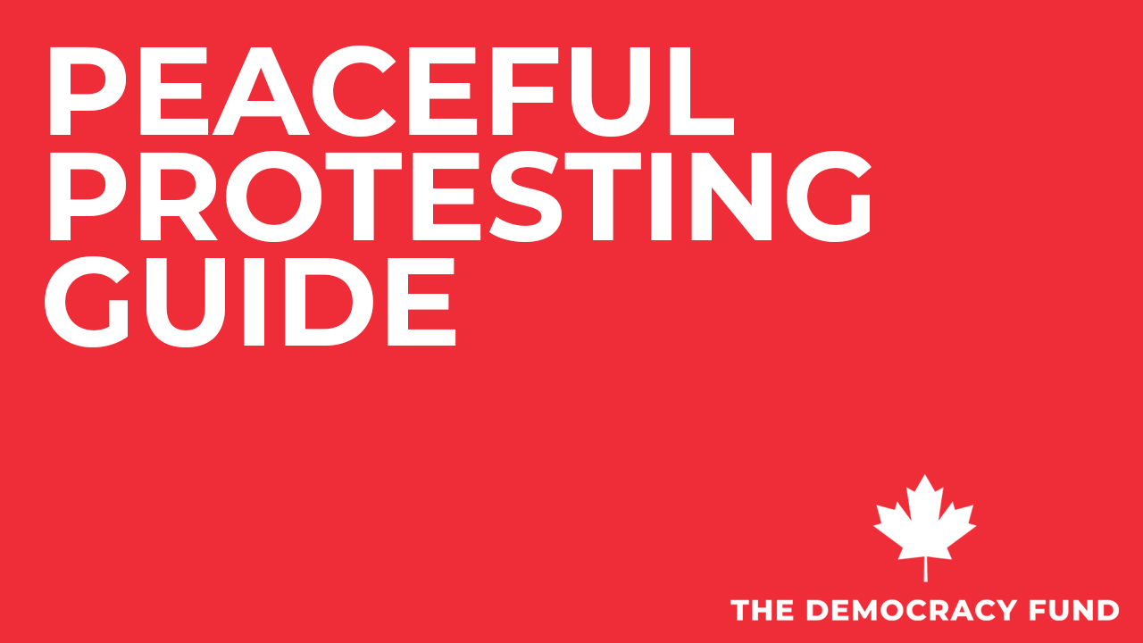 Peaceful Protesting Guide - The Democracy Fund