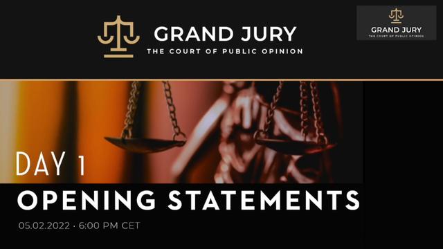 Grand Jury - The Court of Public Opinion - Day 1 - Opening Statements | Grand-Jury.Net
