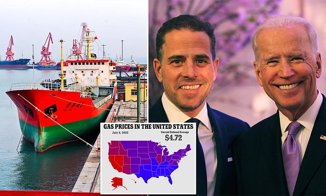 Biden sold some of Strategic Petroleum Reserve to Chinese state-owned firm linked to Hunter Biden | Daily Mail Online